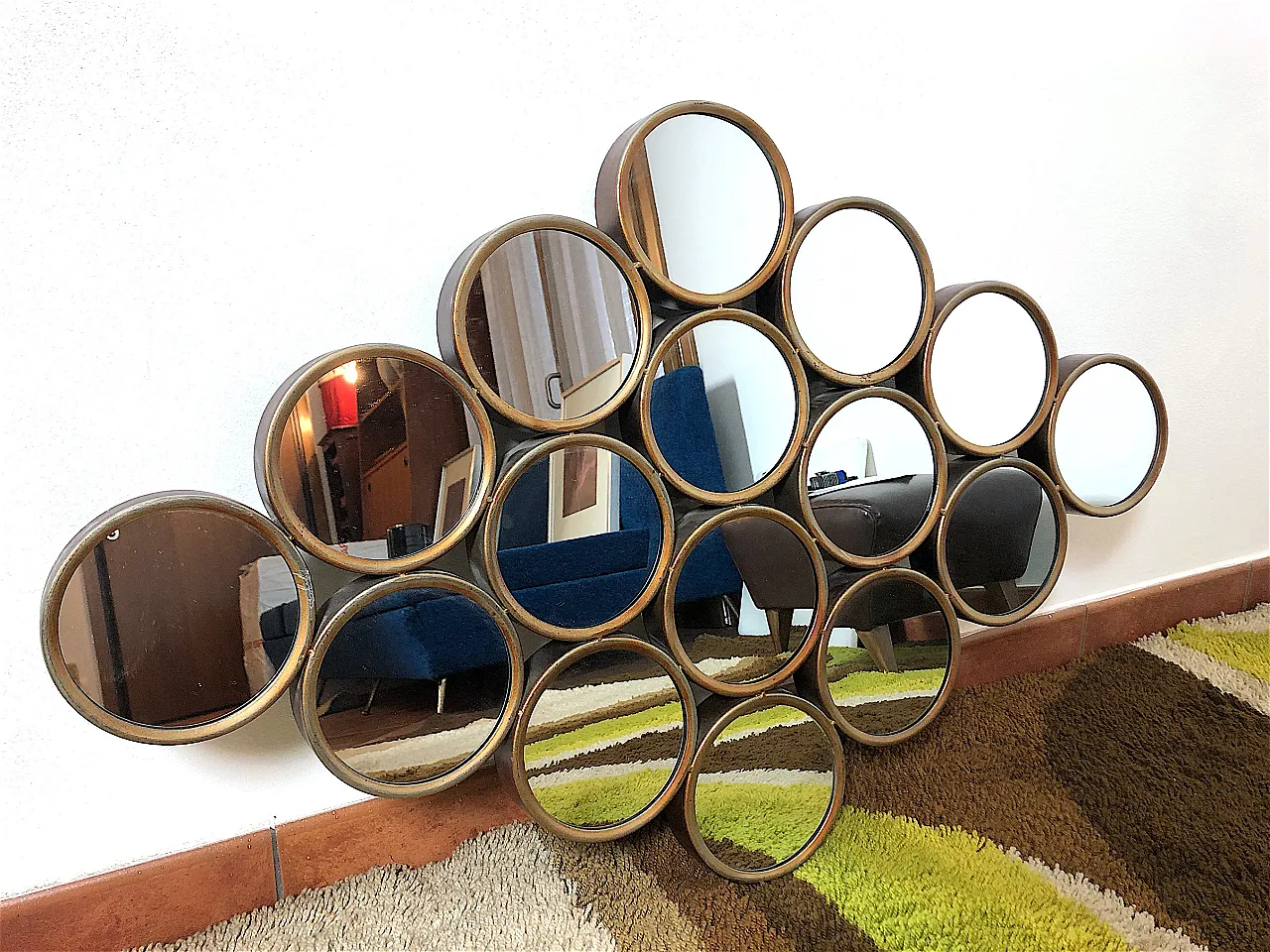 Specchio da parete, anni '80 1