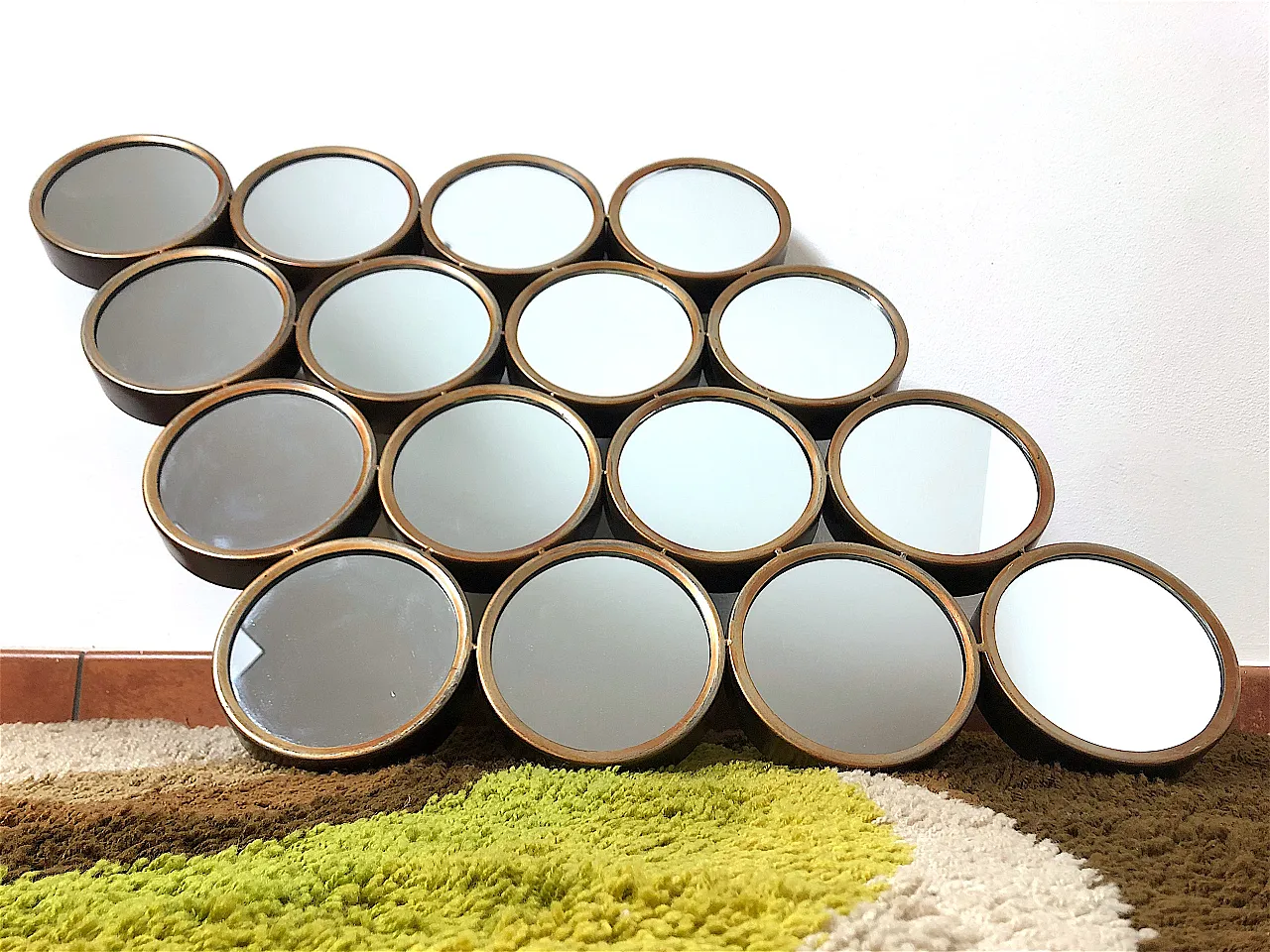 Specchio da parete, anni '80 3