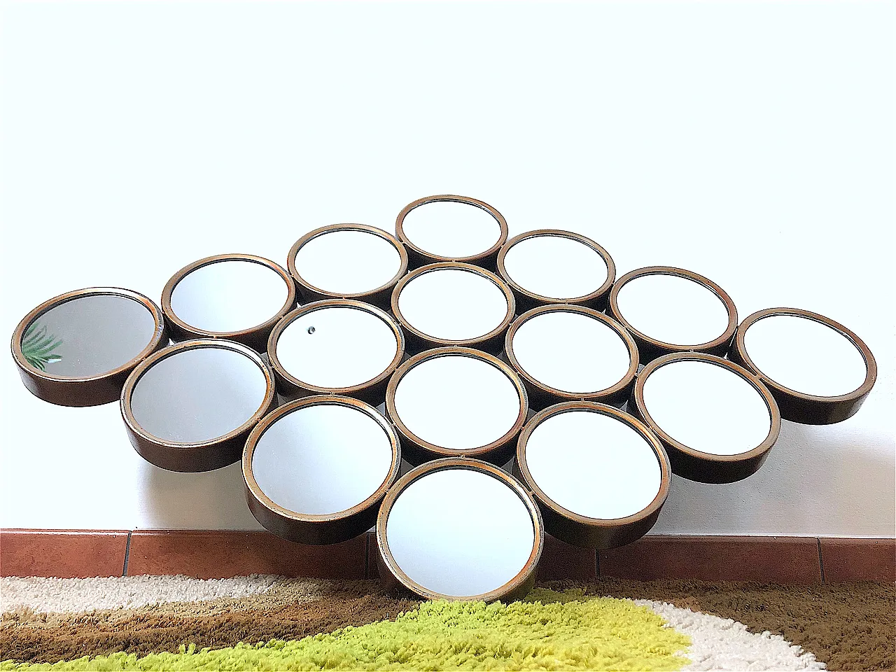 Specchio da parete, anni '80 5