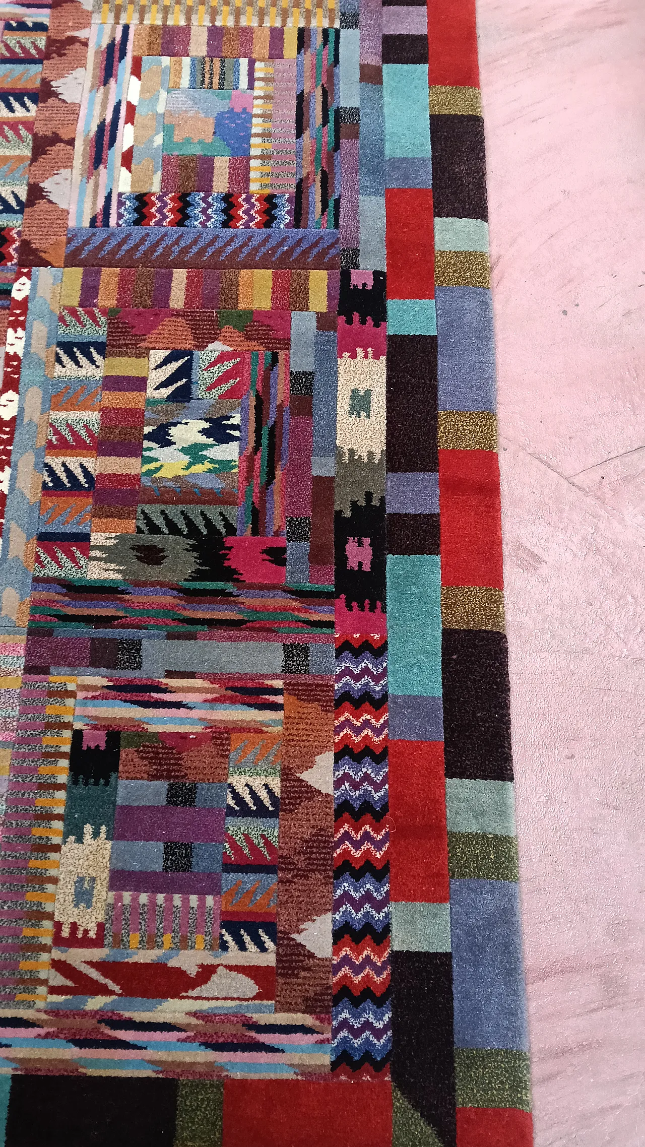 Missoni 90 carpet, Orion Langhe model, late 1900s 7