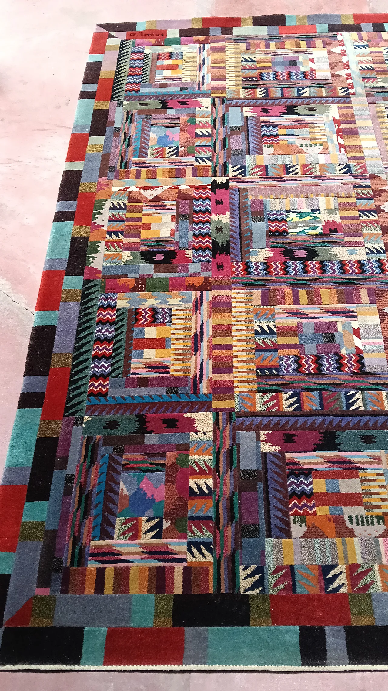 Missoni 90 carpet, Orion Langhe model, late 1900s 9