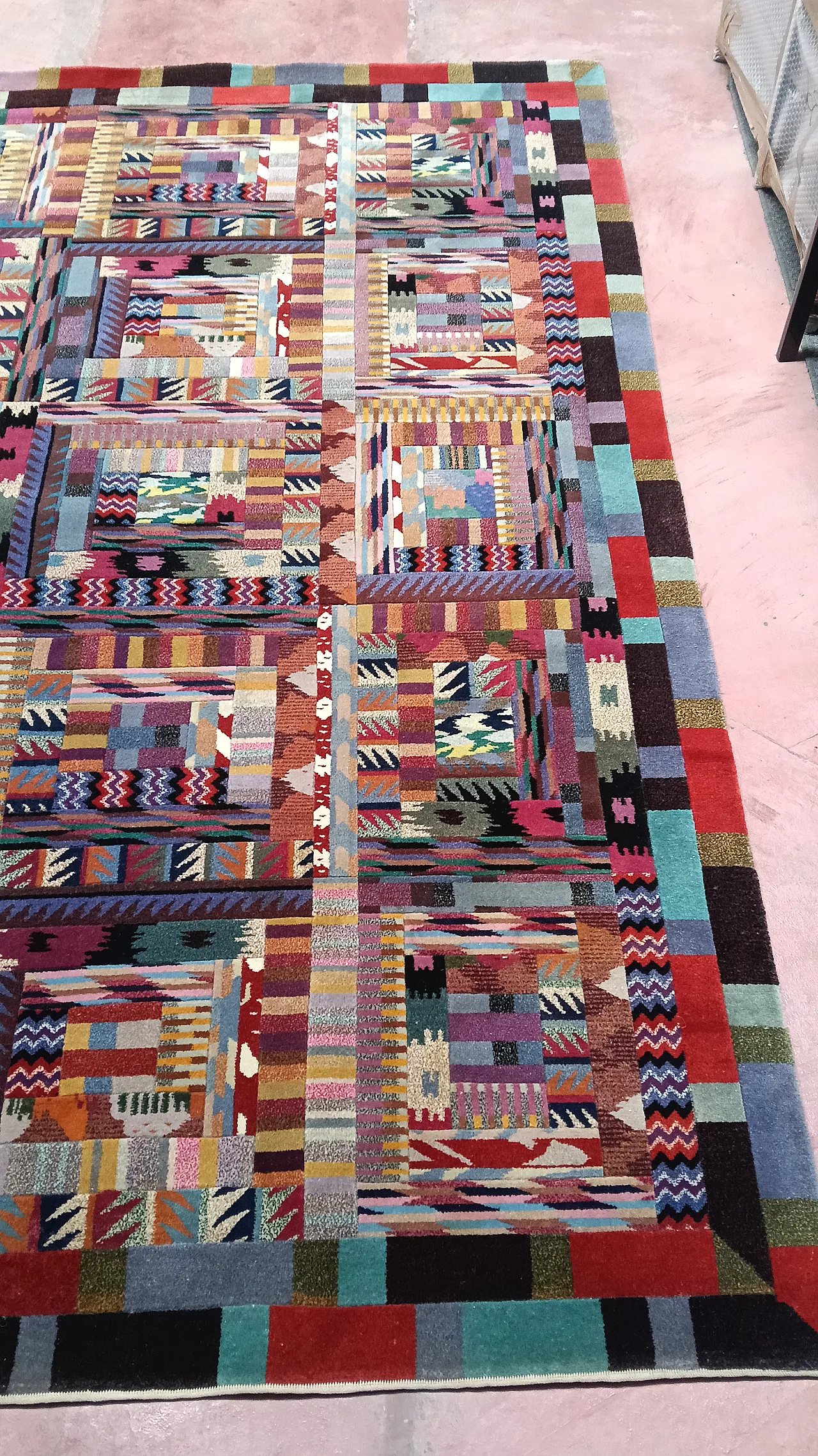 Missoni 90 carpet, Orion Langhe model, late 1900s 10