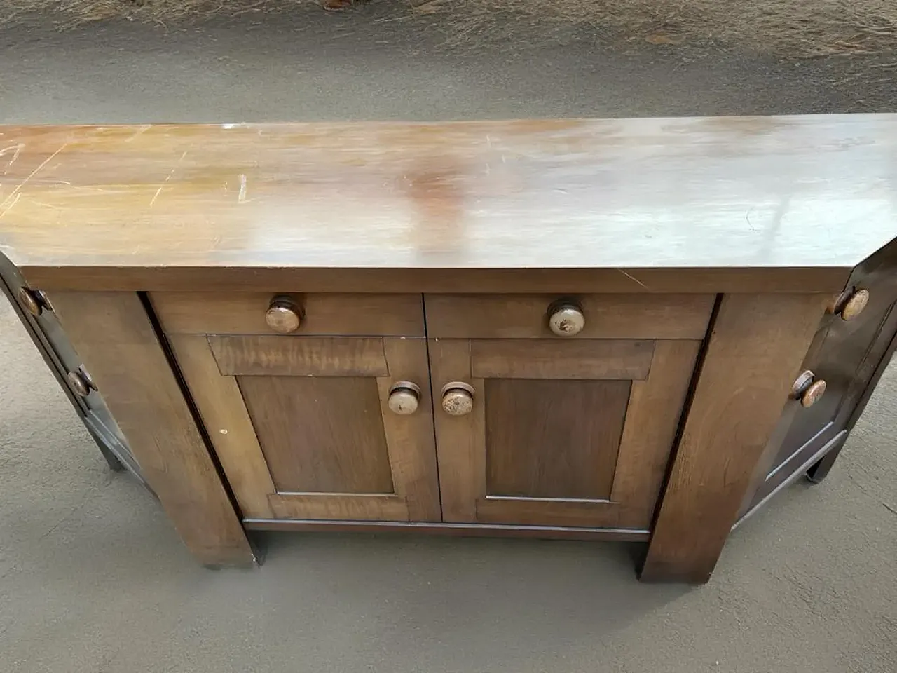 Walnut sideboard by Silvio Coppola for Bernini, late 20th century 7