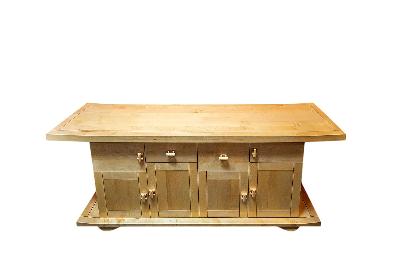 Maple sideboard, 1960s 7