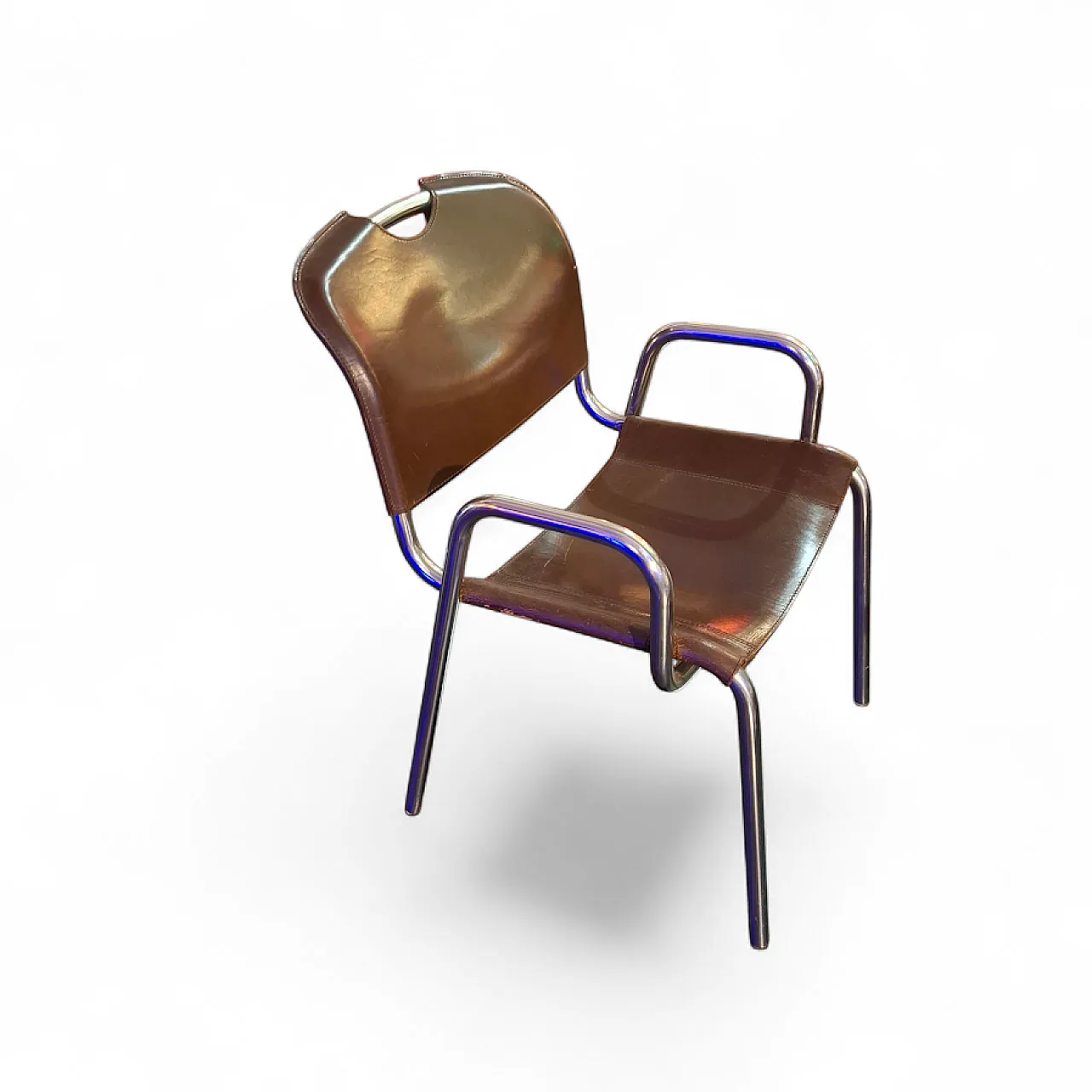 Sedia Castiglia dei fratelli Castiglioni per Zanotta, anni '70 2