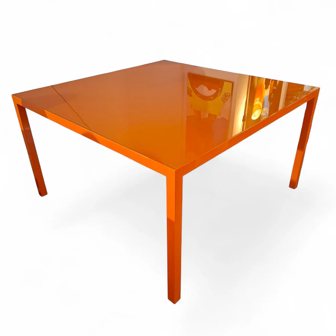Orange iron table 2
