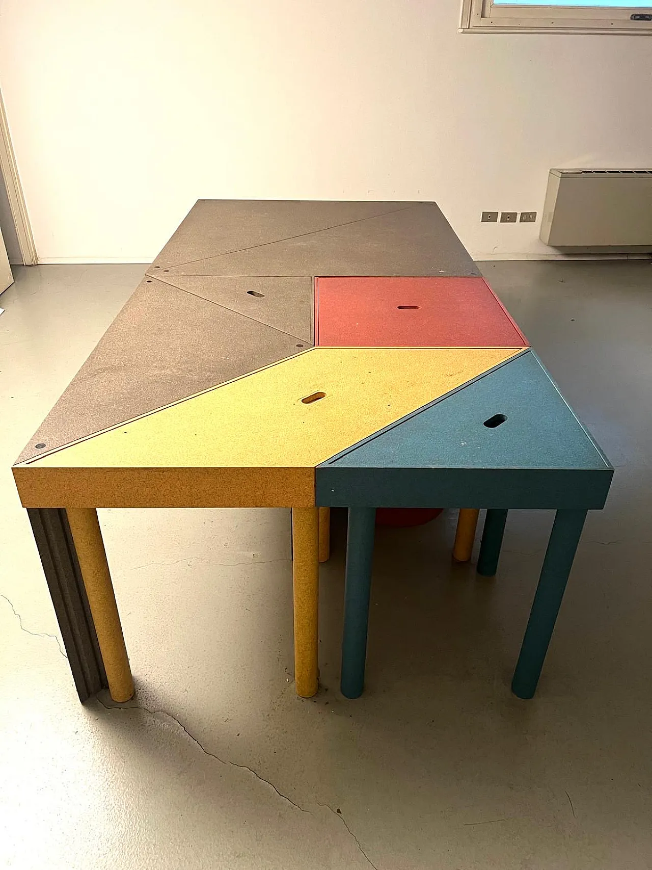 Tangram table by Morozzi for Cassina, late 20th century 1