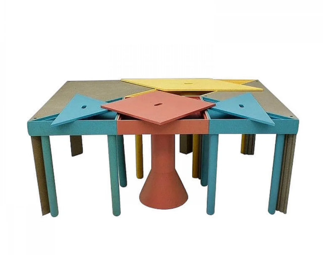 Tangram table by Morozzi for Cassina, late 20th century 3
