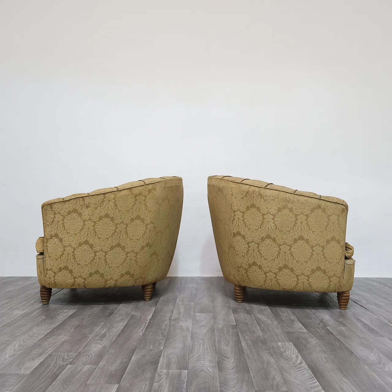 Pair of armchairs designed by Gio Ponti for Casa e Giardino, 1950s 8