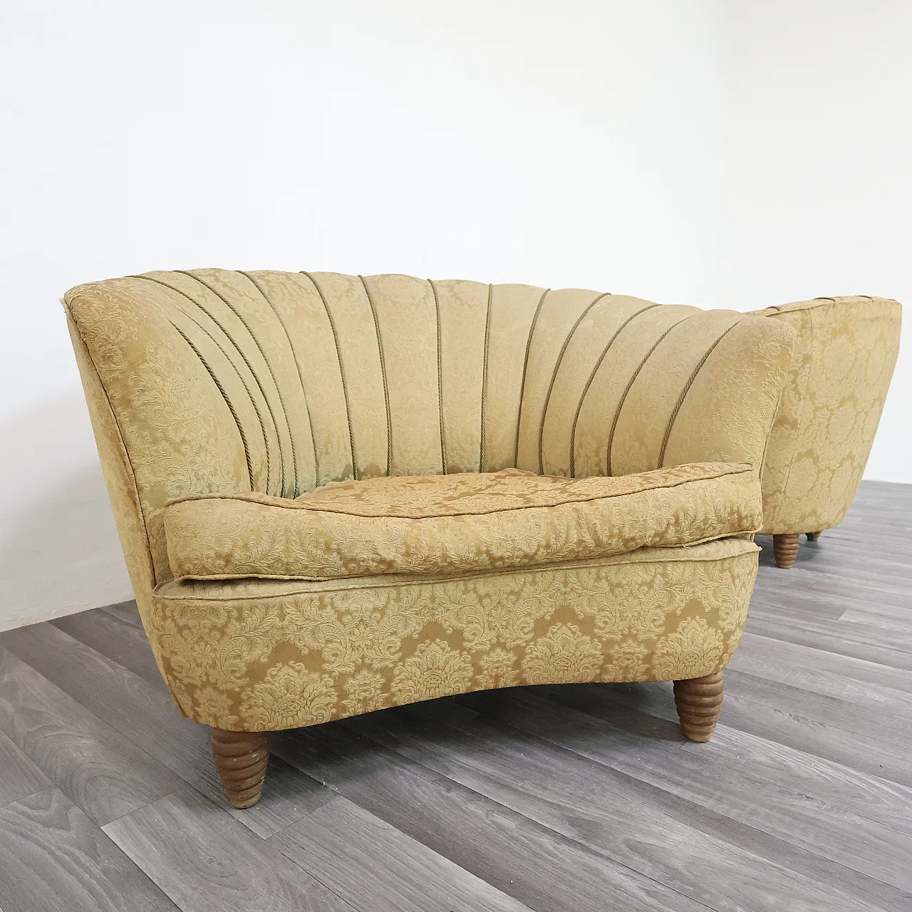 Pair of armchairs designed by Gio Ponti for Casa e Giardino, 1950s 16