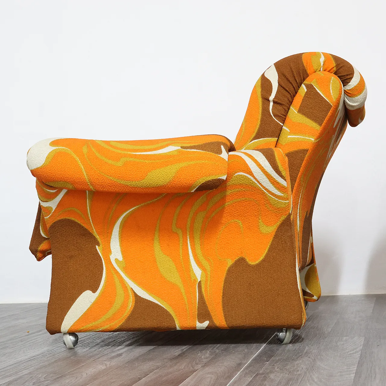 Coppia poltrone Ionica di Guarnacci Padovano Vagnoni per 1P, anni '70 12