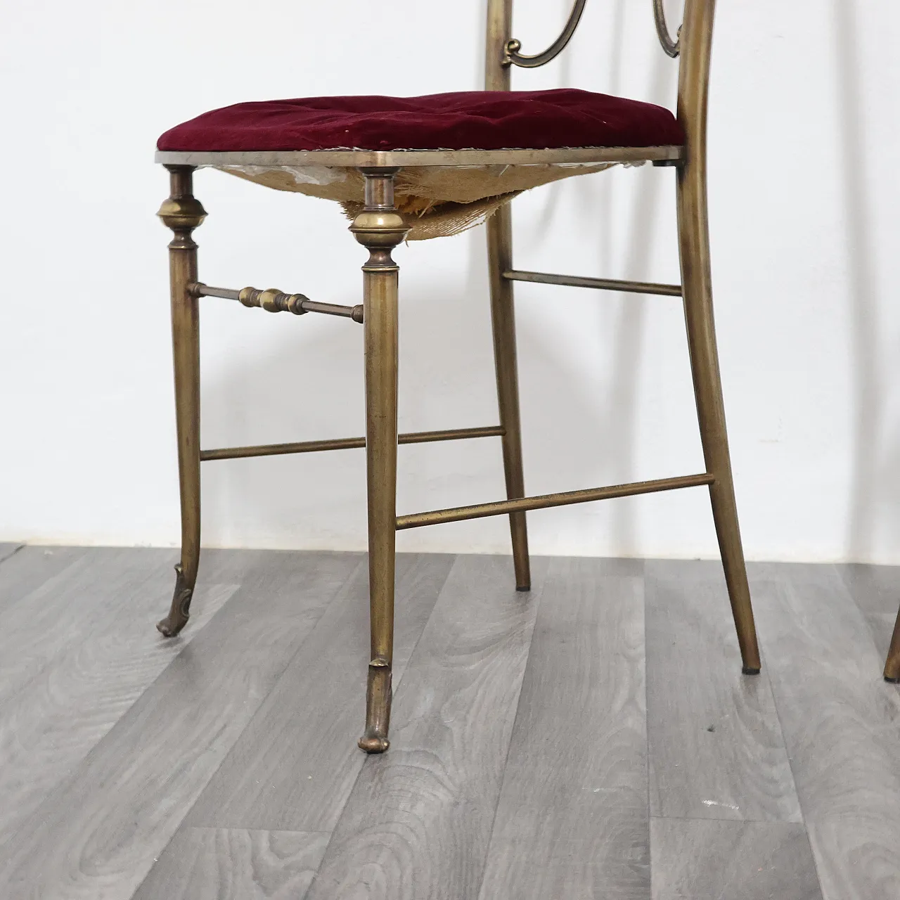 Pair of chairs by Pier Luigi Colli, Mid-Century style, 1950s 13