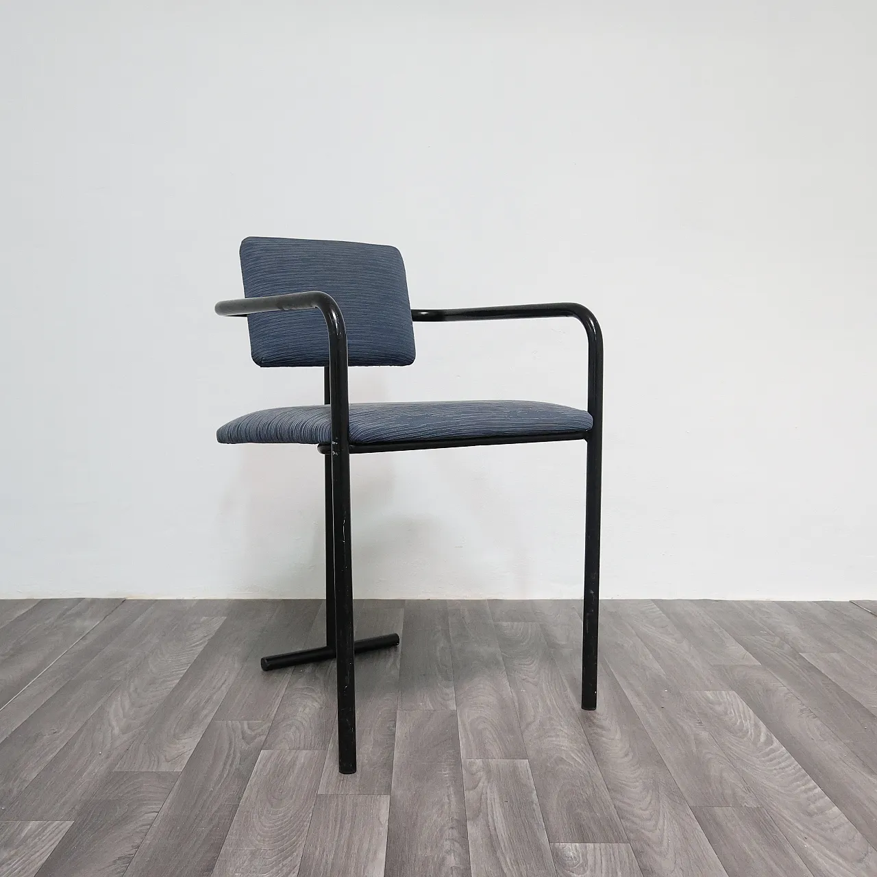 Postmodern minimalist armchair, 1980s 1