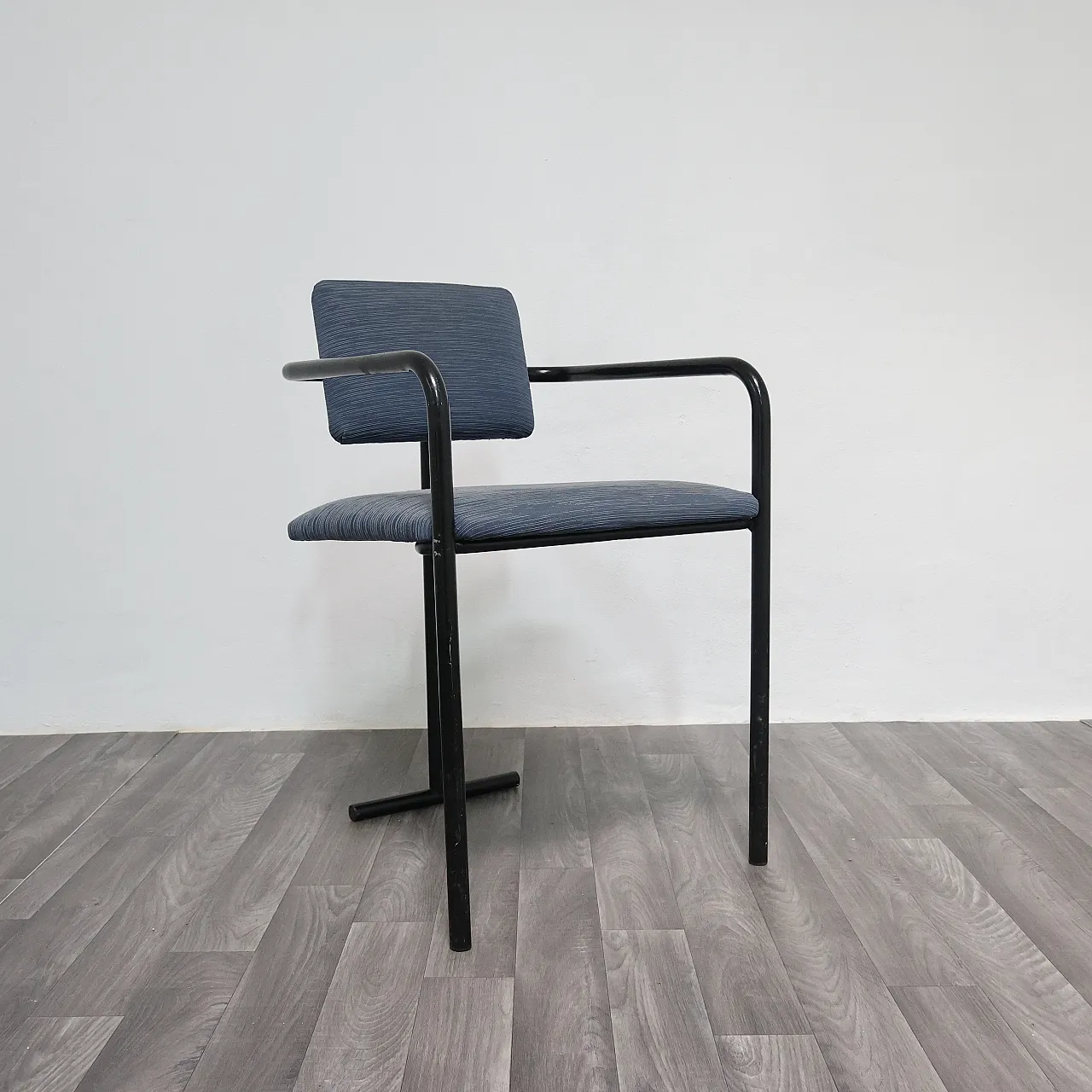 Postmodern minimalist armchair, 1980s 2