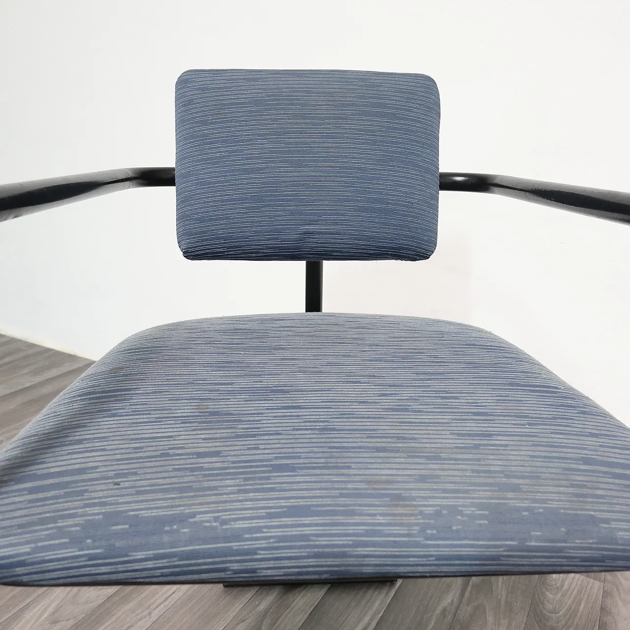 Postmodern minimalist armchair, 1980s 4