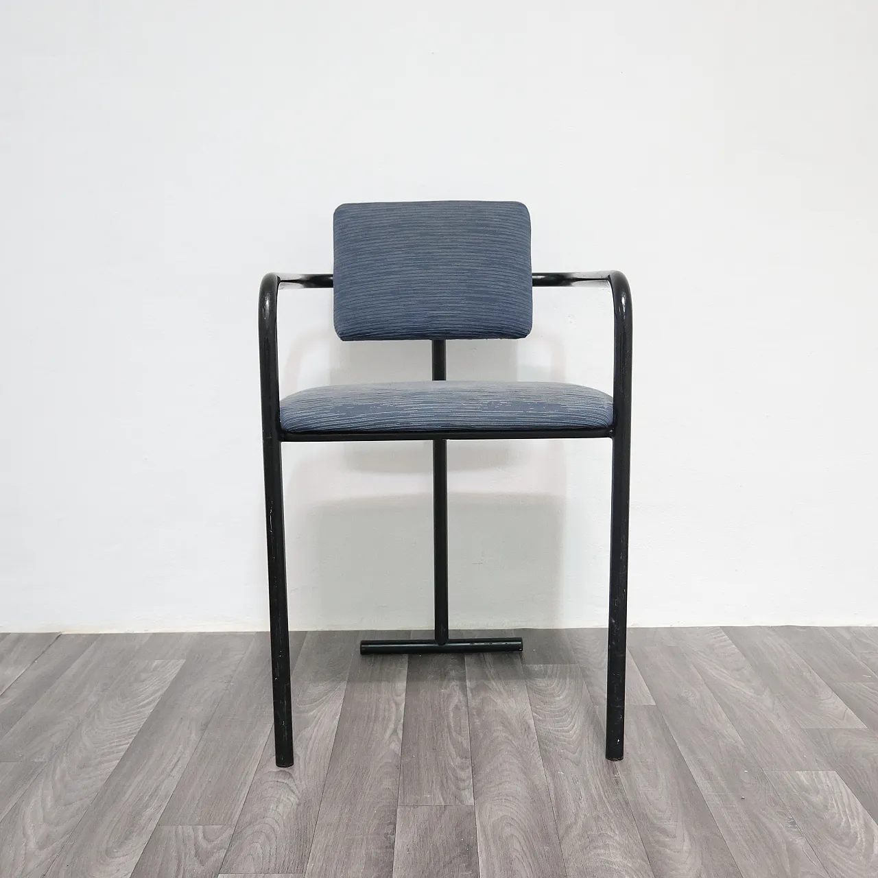 Postmodern minimalist armchair, 1980s 5