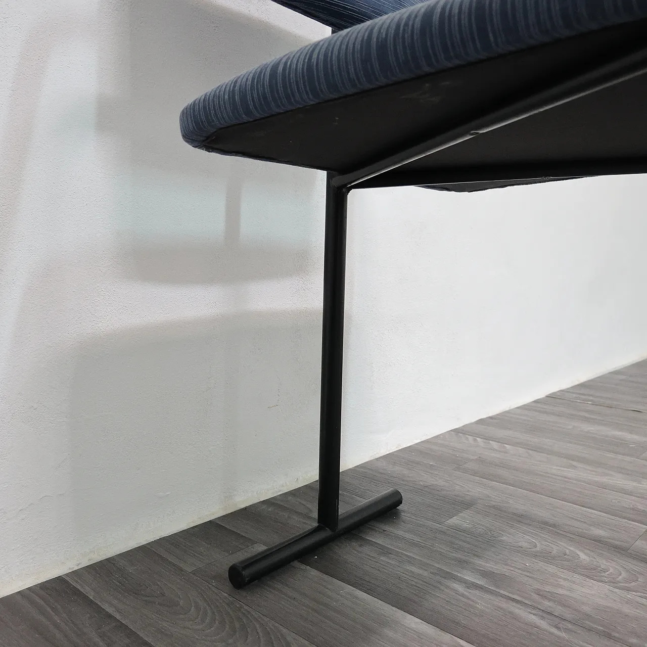 Postmodern minimalist armchair, 1980s 7