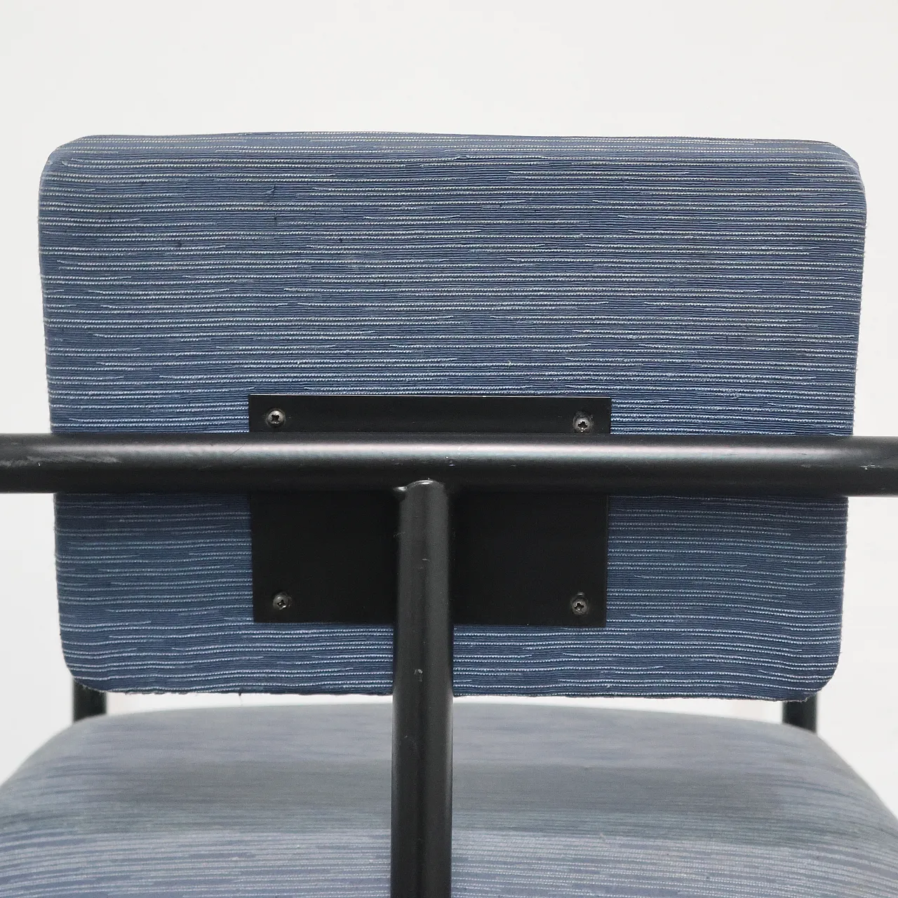 Postmodern minimalist armchair, 1980s 11