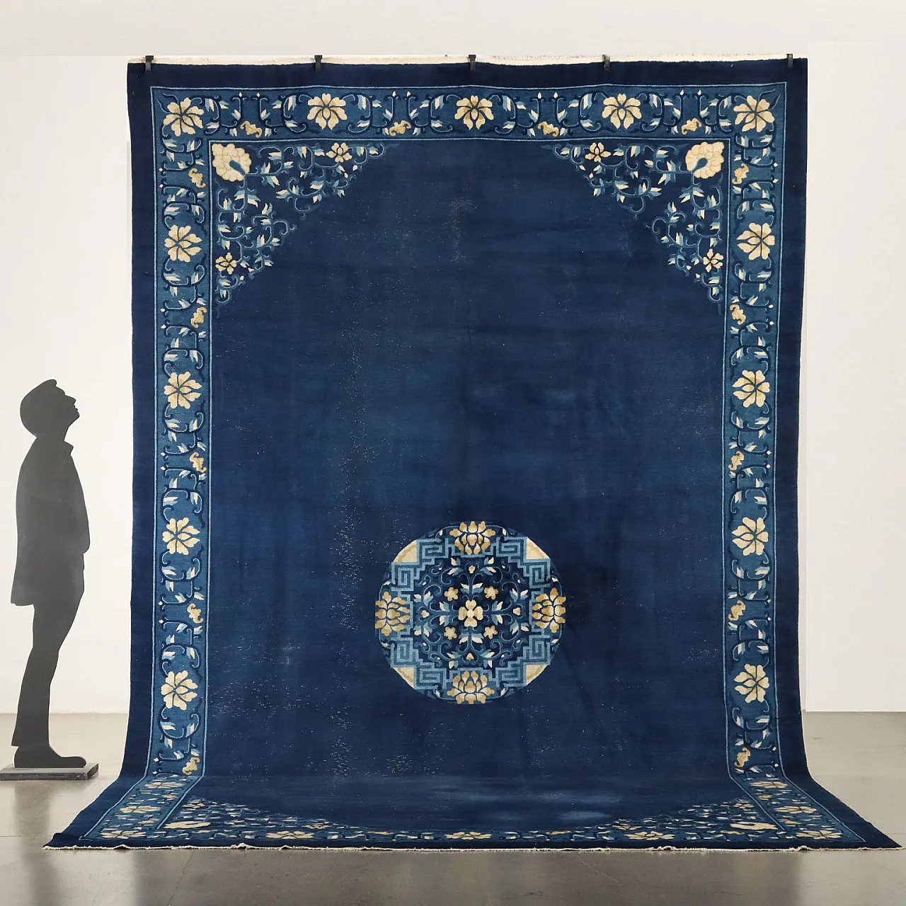 Tappeto cinese Pechino in cotone e lana 2