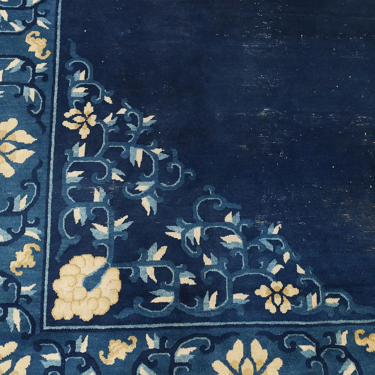 Tappeto cinese Pechino in cotone e lana 4