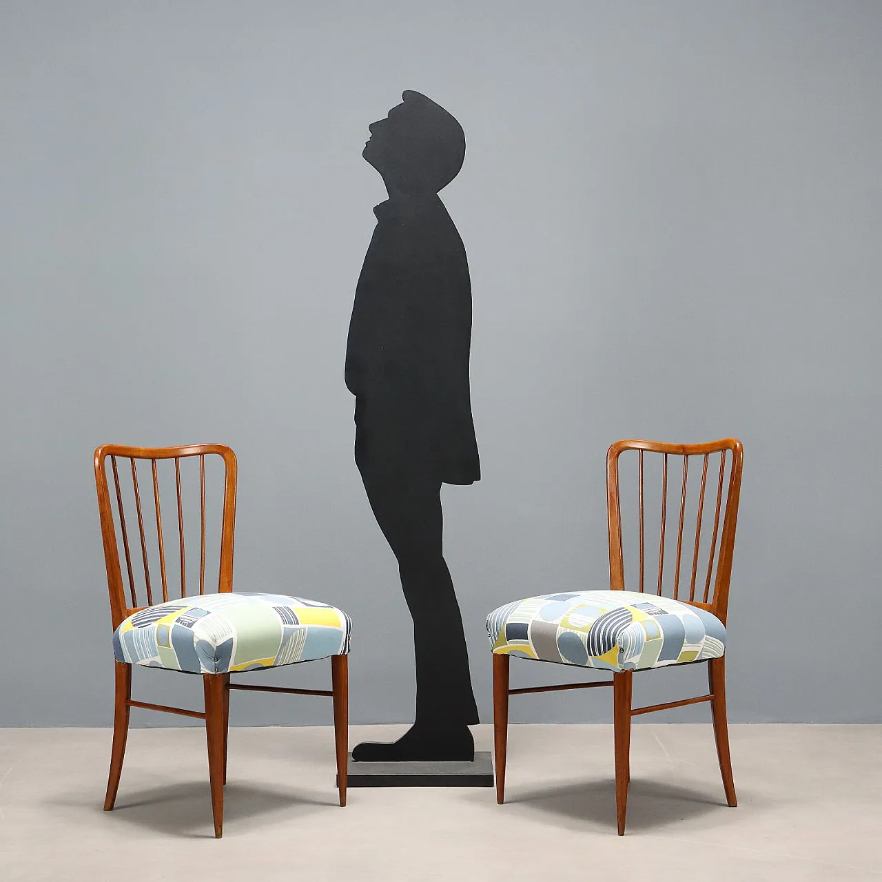 6 Sedie da pranzo in legno di faggio, '900 2