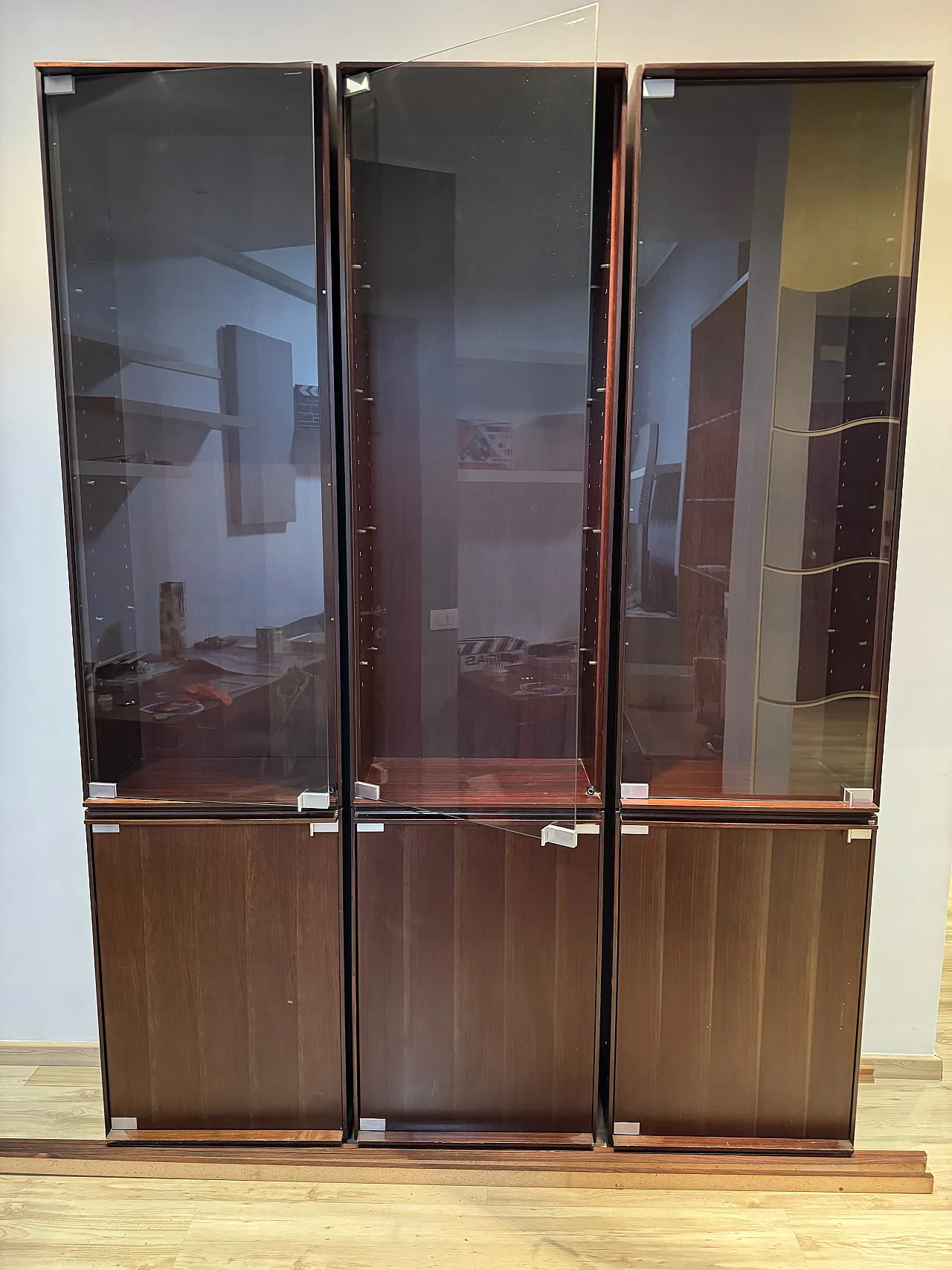 Arflex Cambridge bookcase, design Marco Zanuso, 70s 1