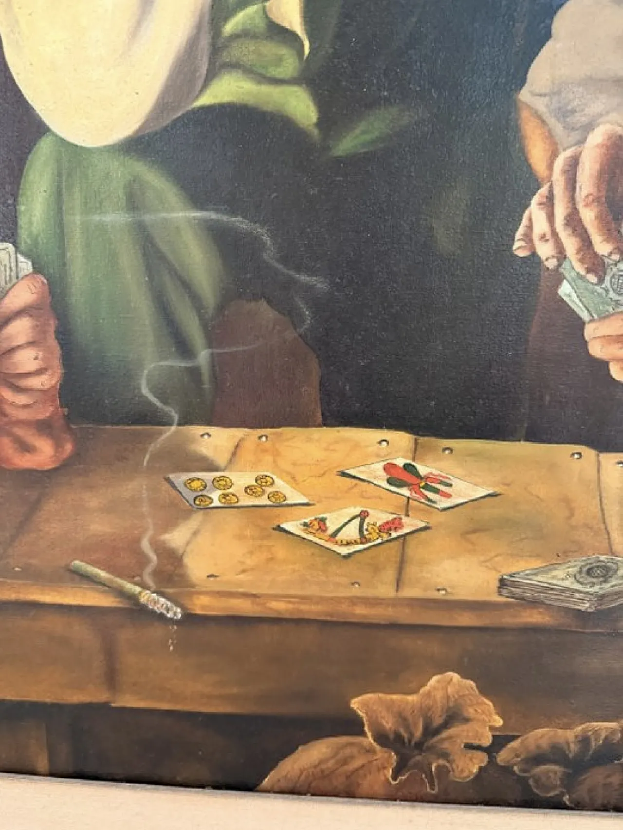 Salvo Benanti oil painting on canvas, 70s 4