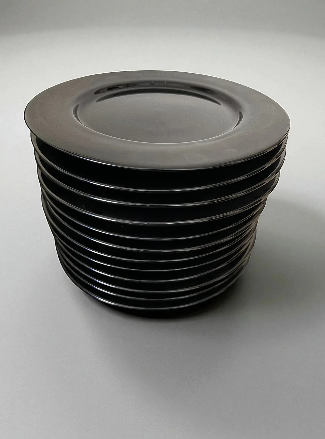 Servizio 12 sottopiatti Italica Ars neri 5