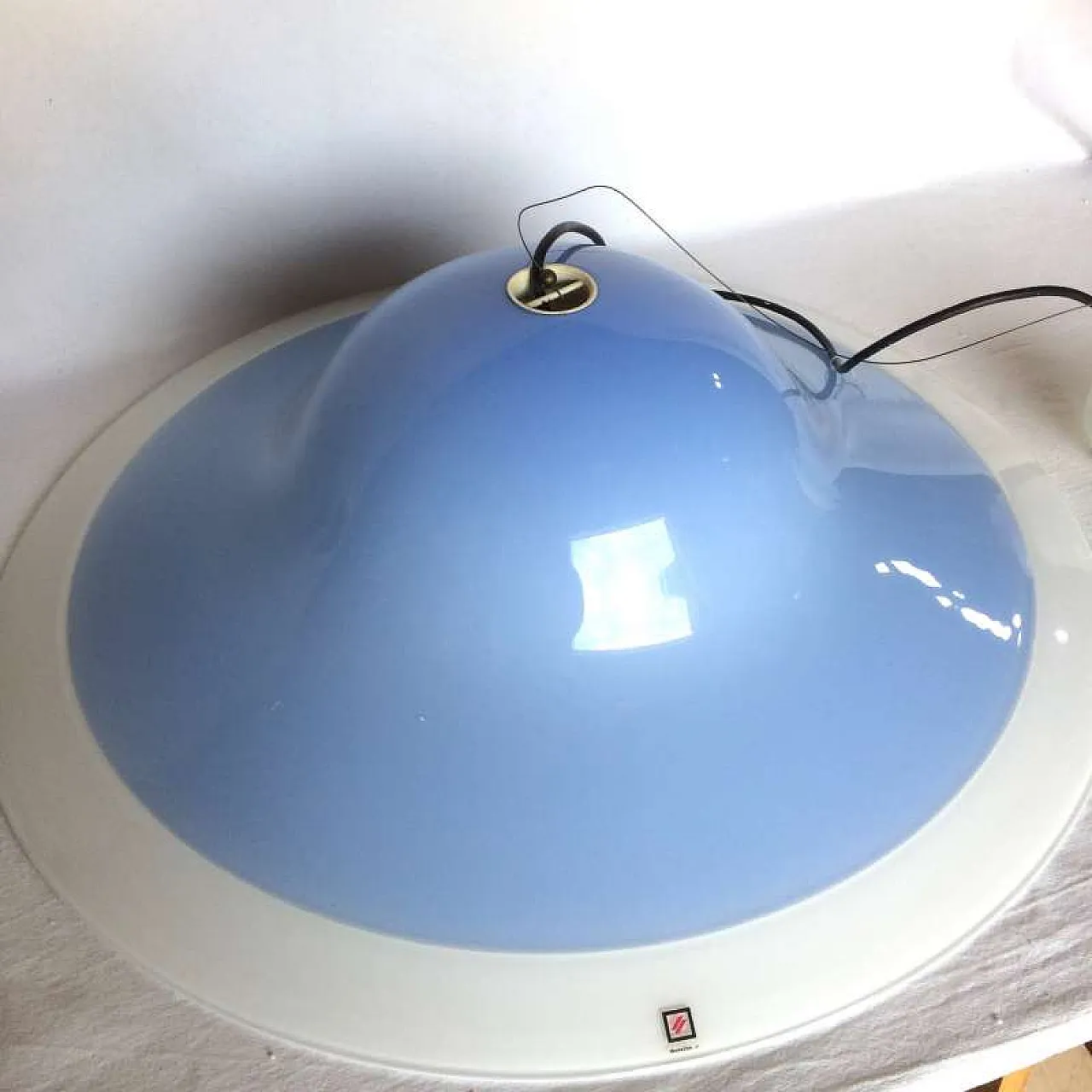 MURANO DUE sospensione Campanula in vetro di Murano, anni '80 2