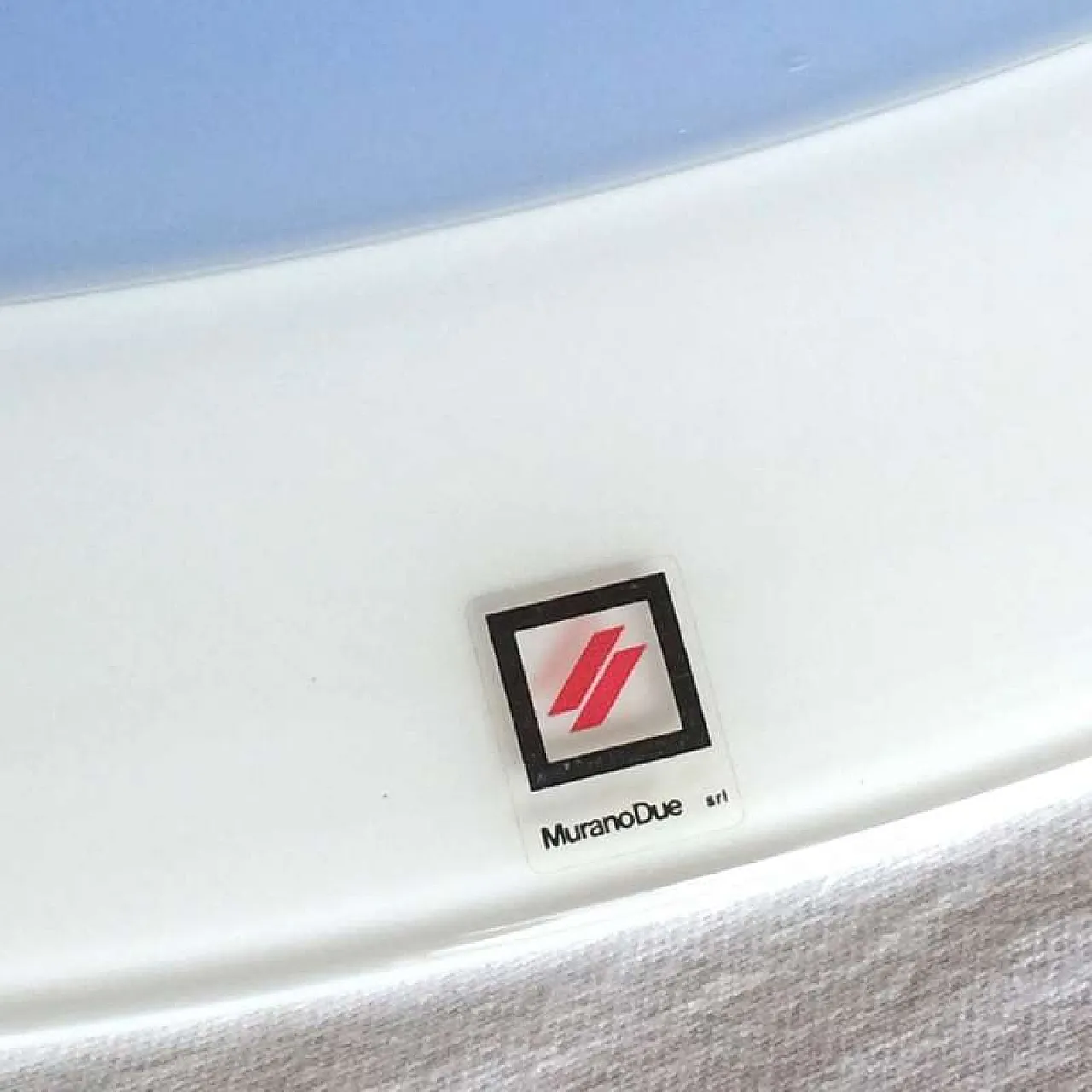 MURANO DUE sospensione Campanula in vetro di Murano, anni '80 4