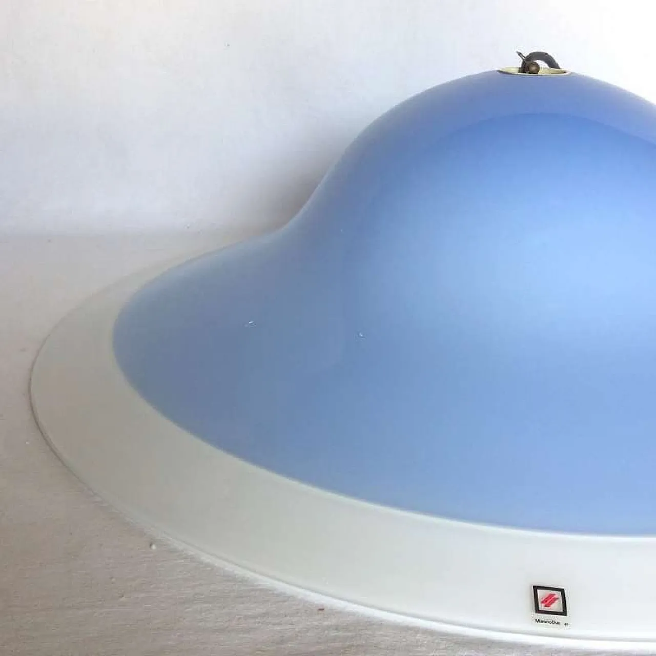 MURANO DUE sospensione Campanula in vetro di Murano, anni '80 6