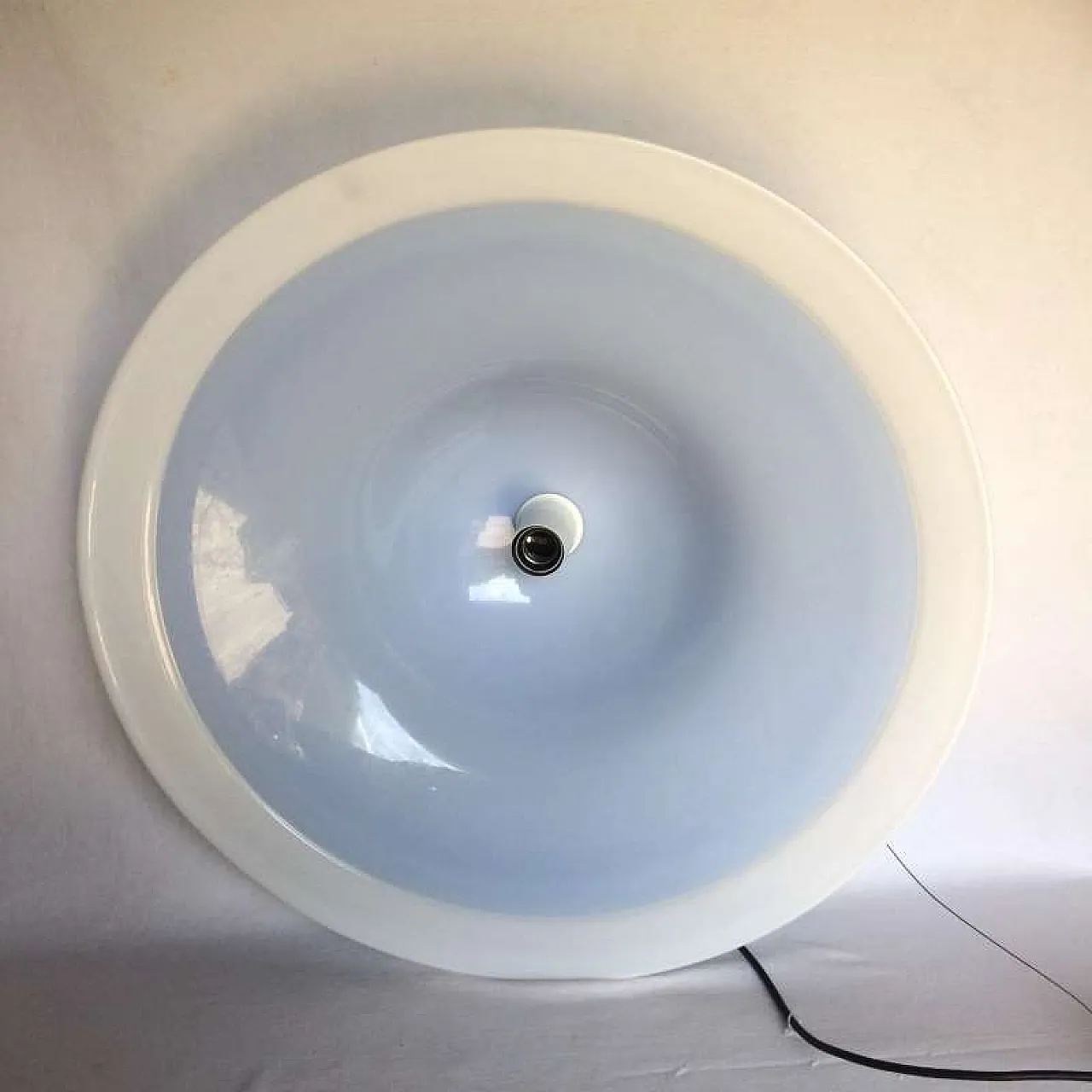 MURANO DUE sospensione Campanula in vetro di Murano, anni '80 7