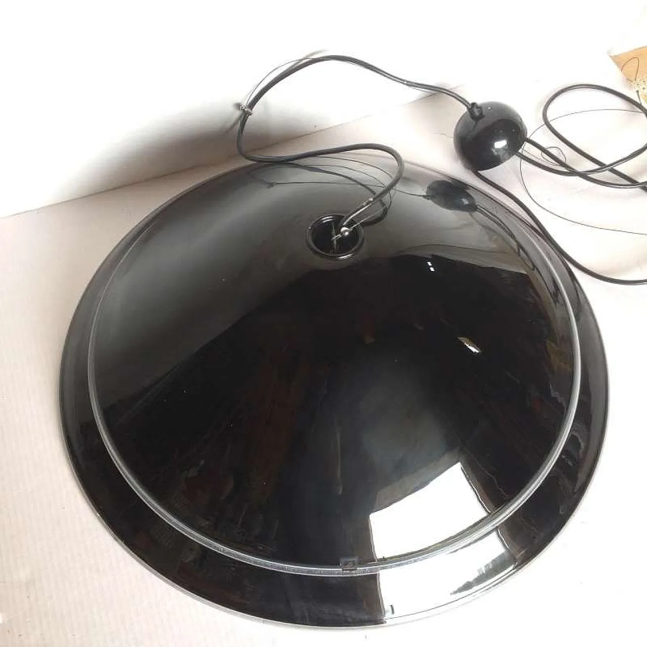 MURANO DUE lampada a sospensione Dogale in vetro di Murano, anni '80 4