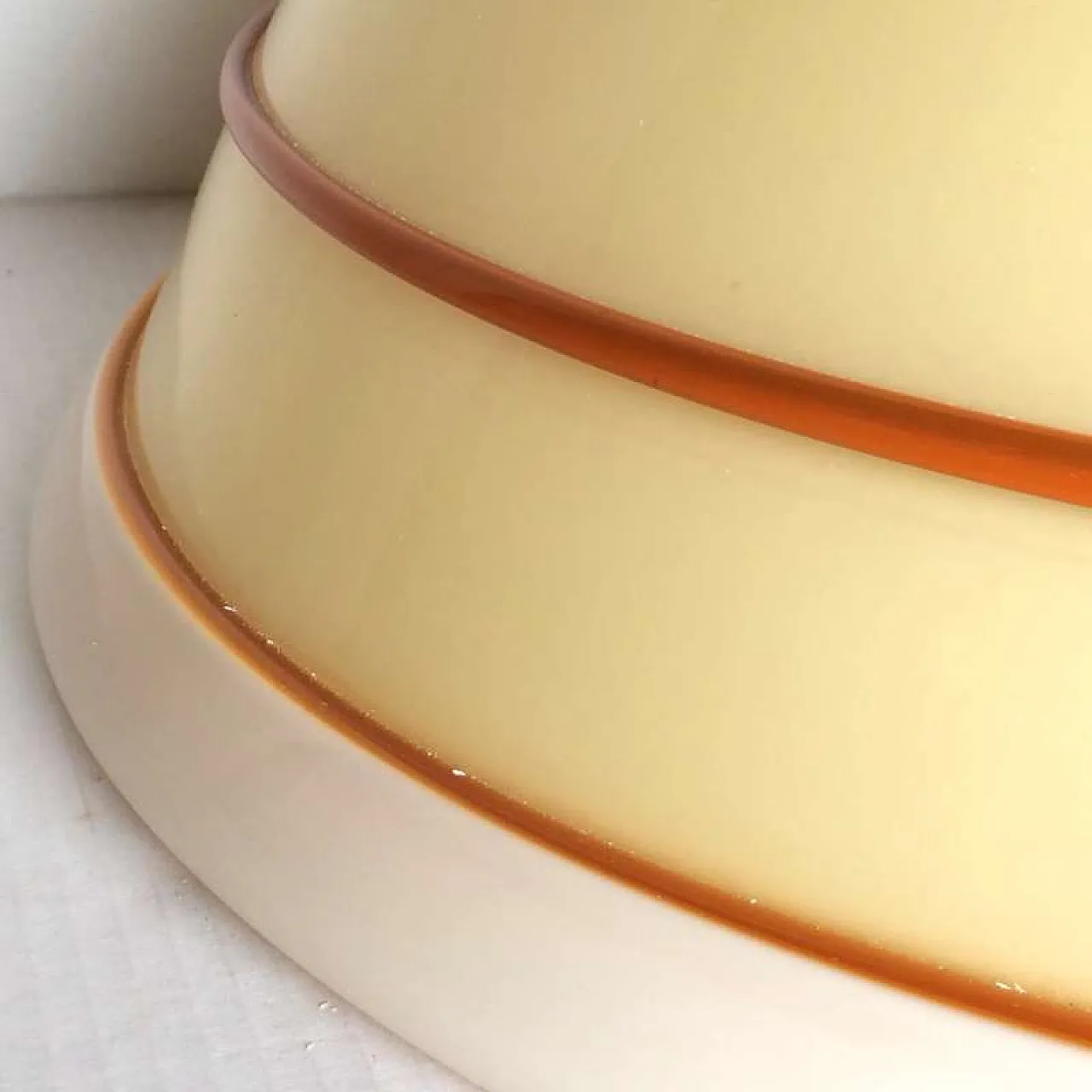 MURANO DUE lampada a sospensione in vetro di Murano, anni '80 3