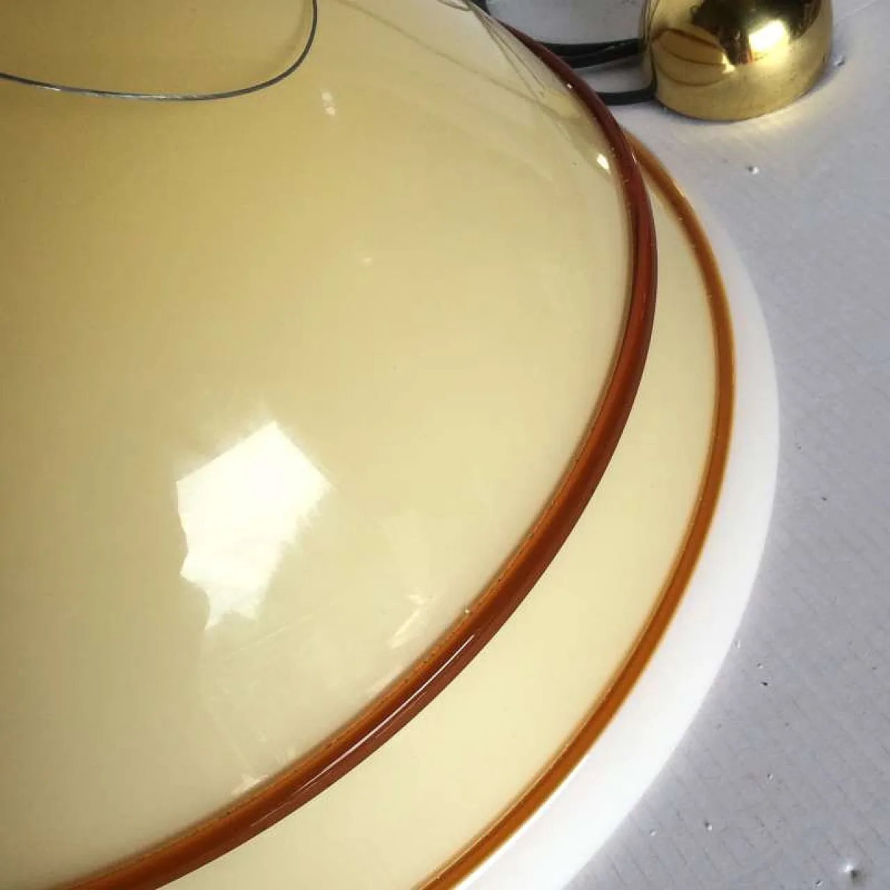 MURANO DUE lampada a sospensione in vetro di Murano, anni '80 5