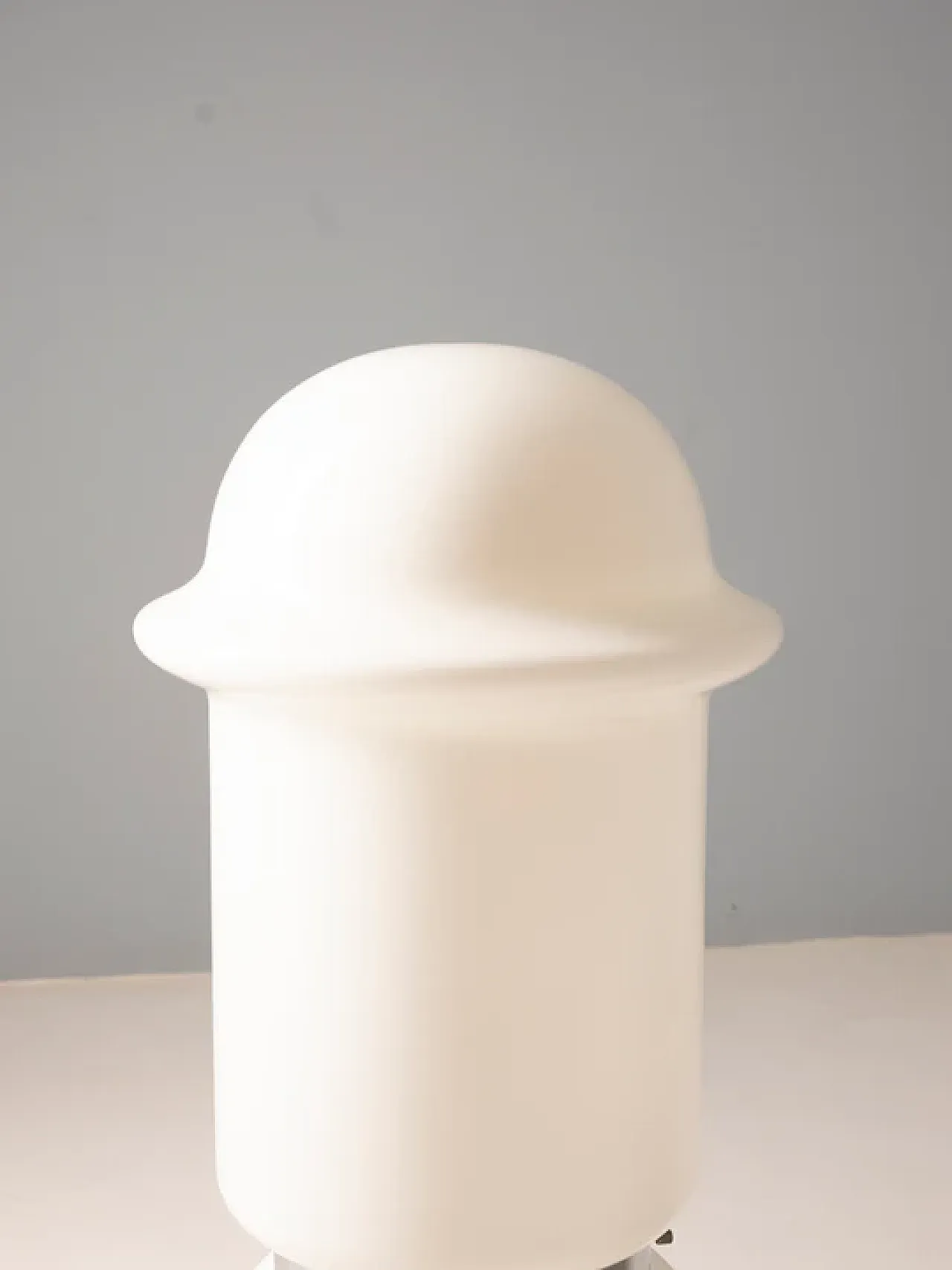 Lampada da terra in vetro pieno di Karel Volf, fine '900 7