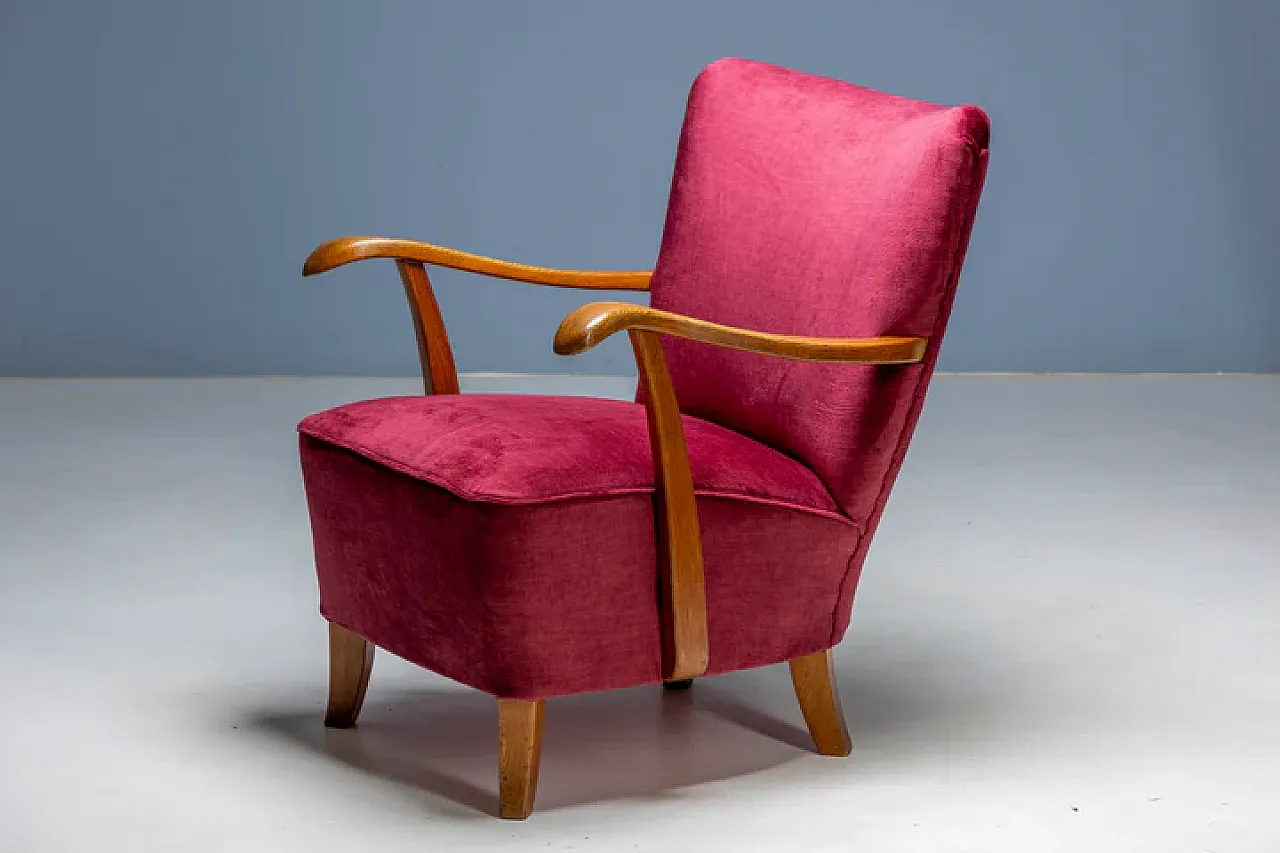 Coppia di poltrone Art Déco, anni '30 8