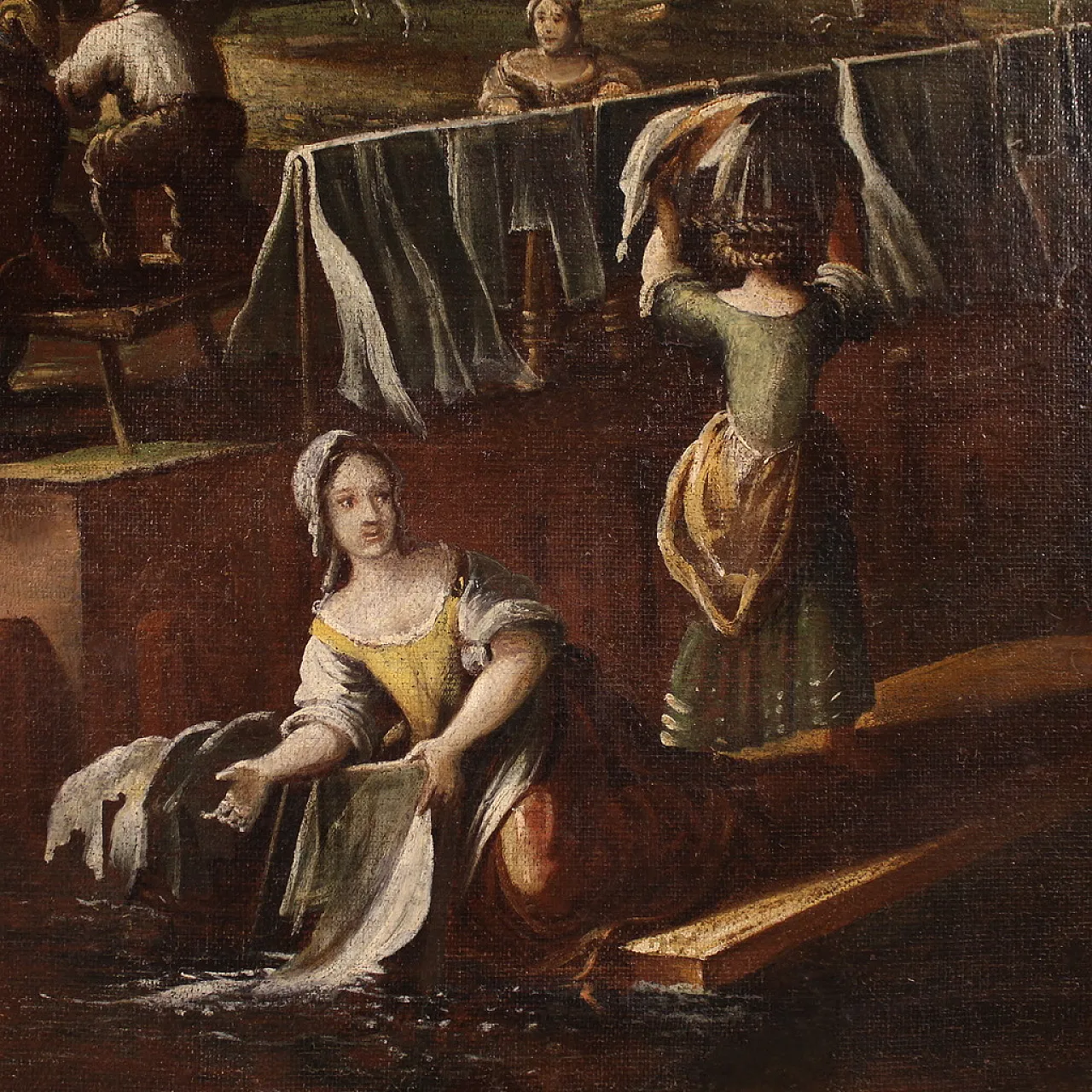 Flemish landscape painting, 17th century 15