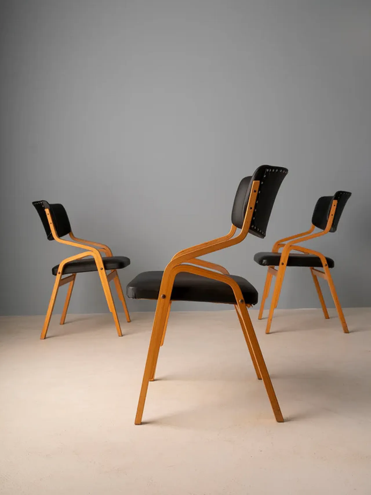 12 Chairs by Ludvík Volák, late 20th century 6