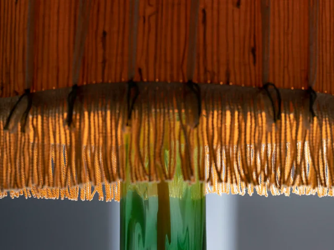 Lampada da tavolo in vetro di Karl Wiedmann, anni '30 2