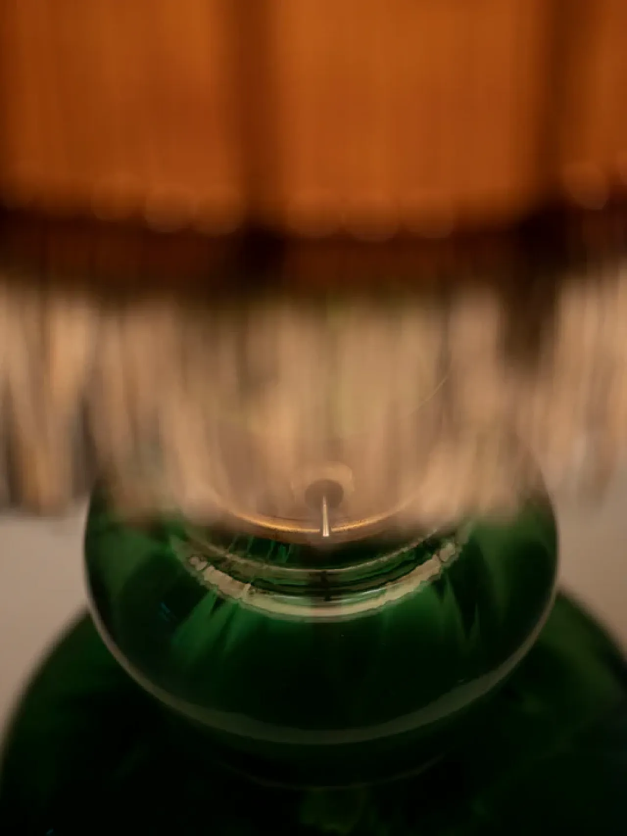 Lampada da tavolo in vetro di Karl Wiedmann, anni '30 7