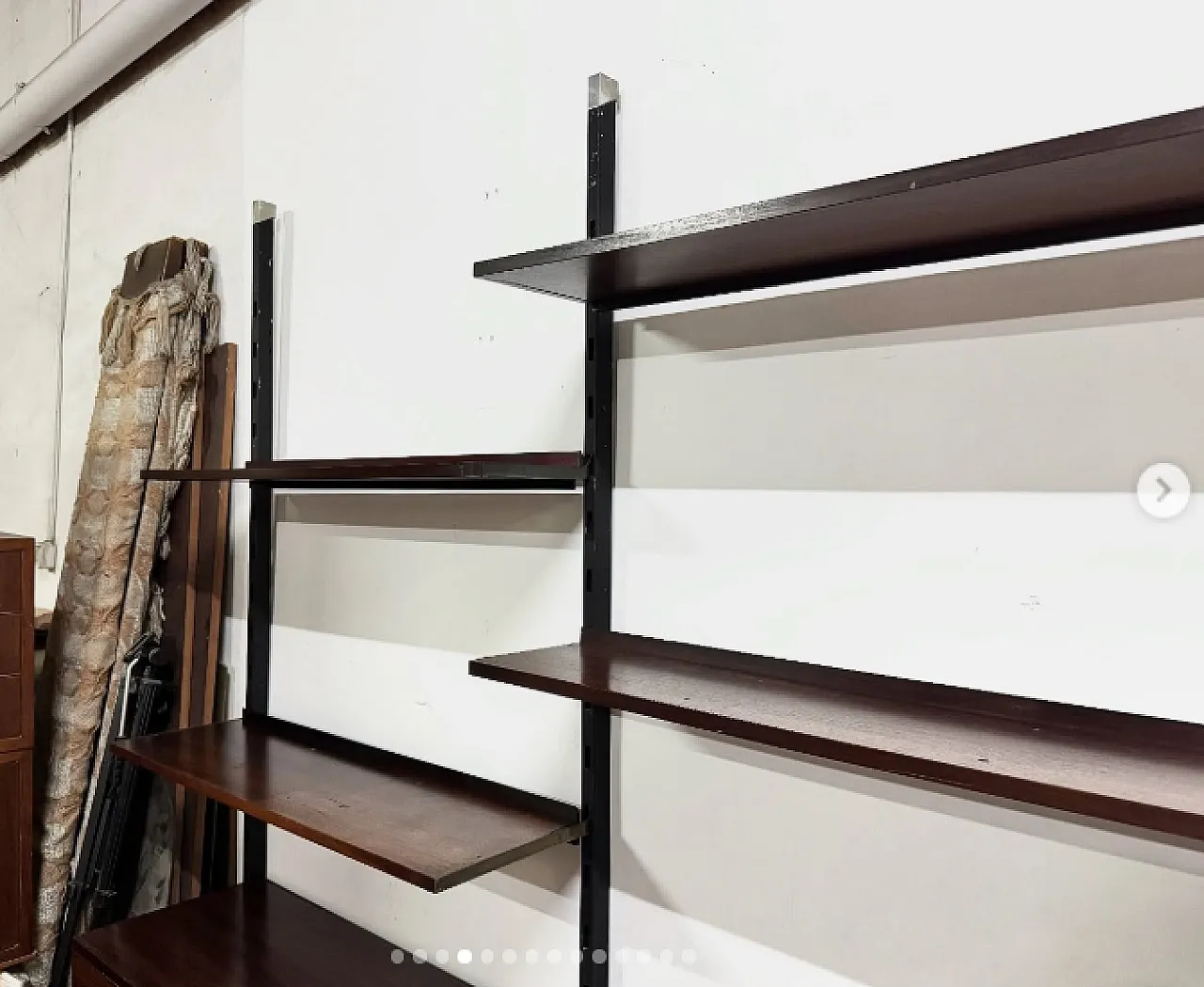 Libreria modulare a parete di Ico Parisi per MIM, anni ’60 3