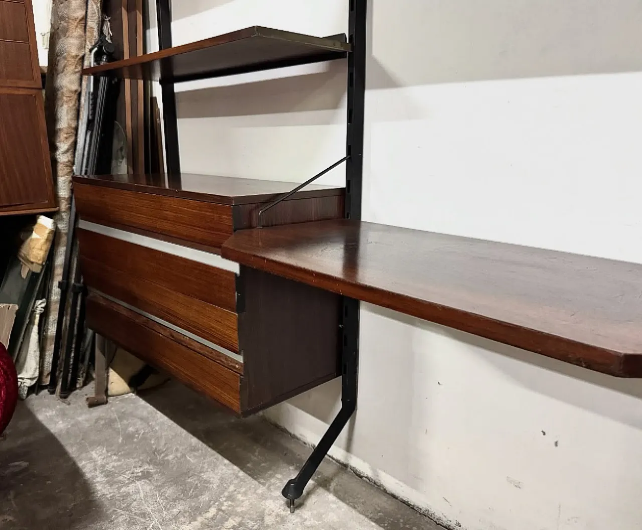 Libreria modulare a parete di Ico Parisi per MIM, anni ’60 5