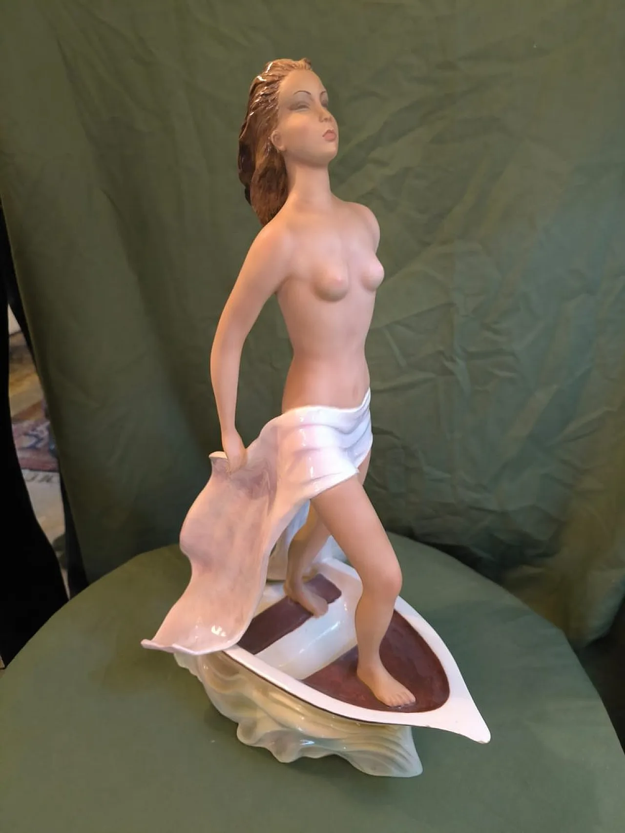 Bertetti, Verso la vita, porcellana, primo '900 8