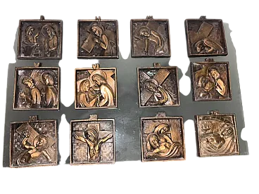 Placche Via Crucis, anni '70