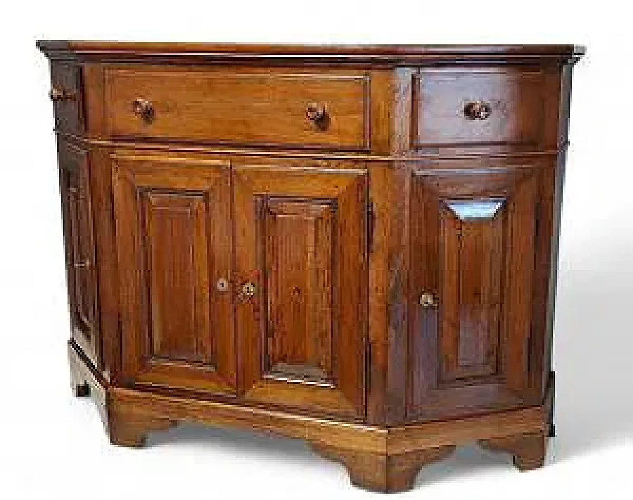 Decanted walnut sideboard, late 18th century 2