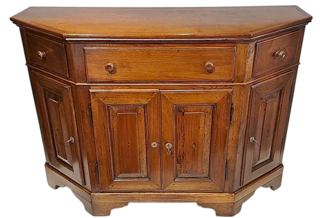 Decanted walnut sideboard, late 18th century 9