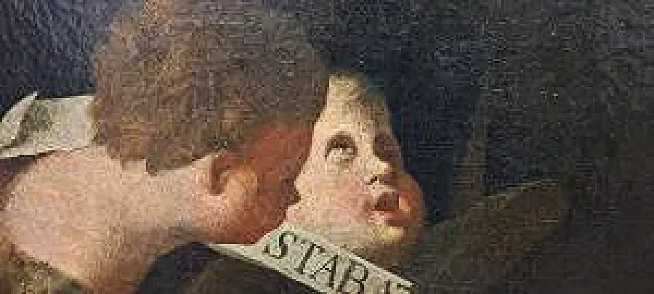 Mater dolorosa by Carlo Dolci, oil on canvas, 18th century 7