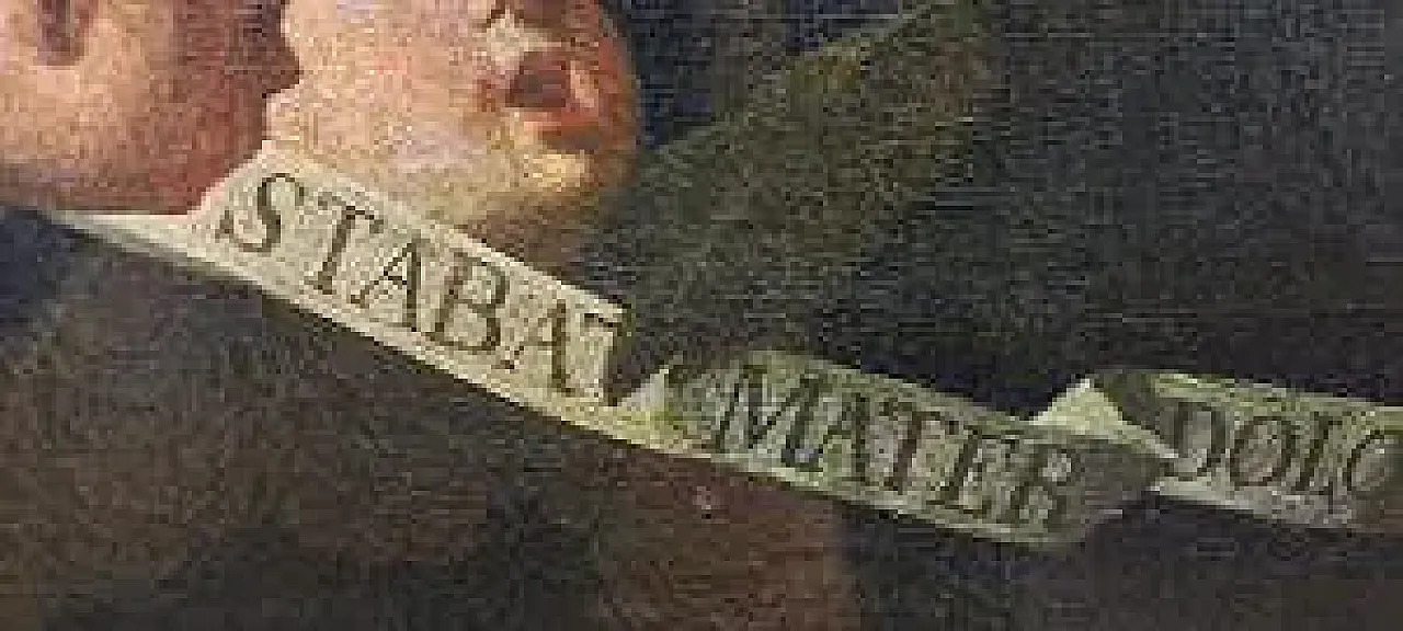 Mater dolorosa by Carlo Dolci, oil on canvas, 18th century 8