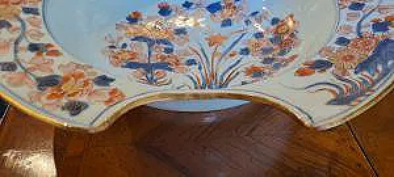 Piatto da barbiere in porcellana cinese, stile Imari, '700 4